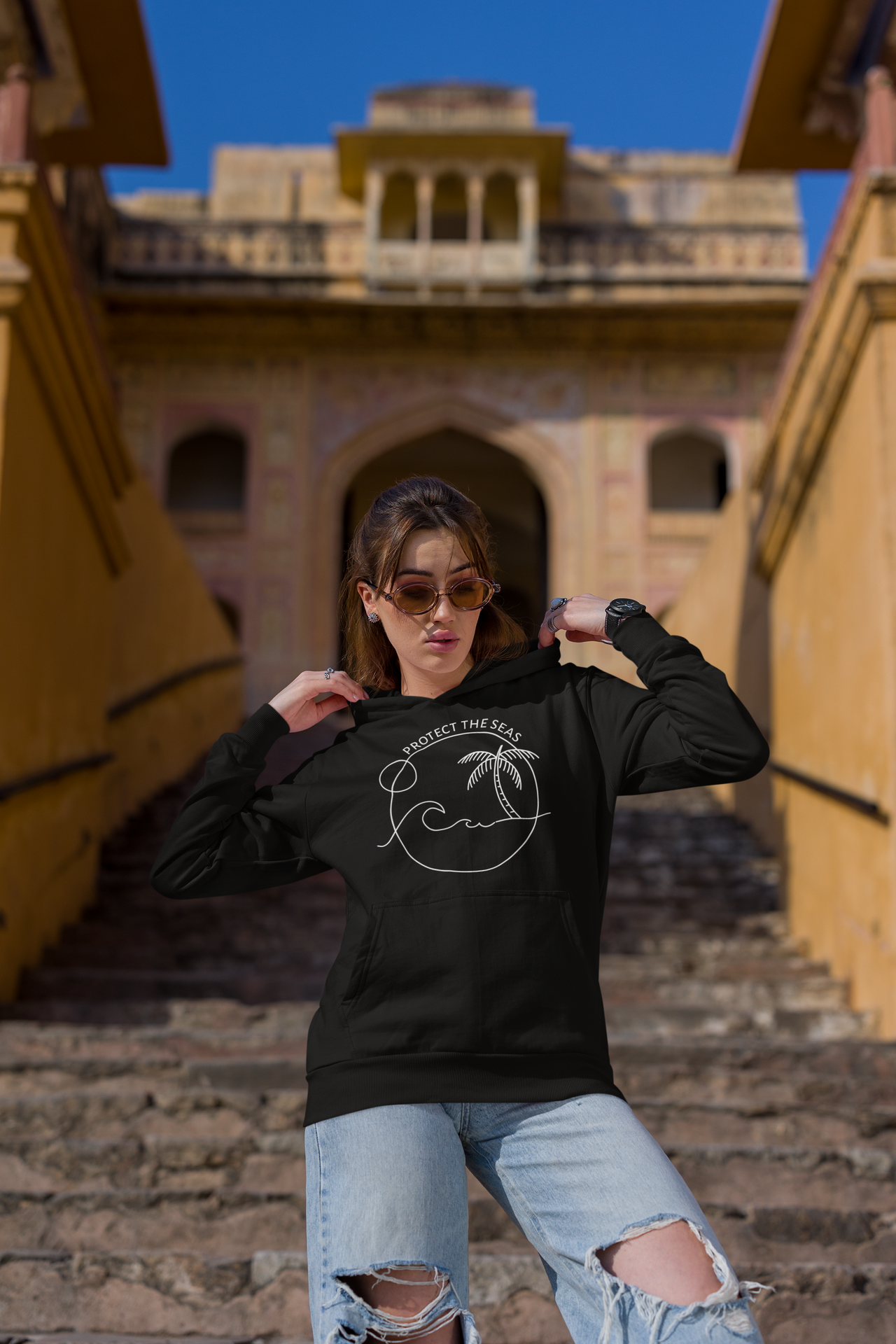 Warm up with style with our style and eco friendly hoodies.