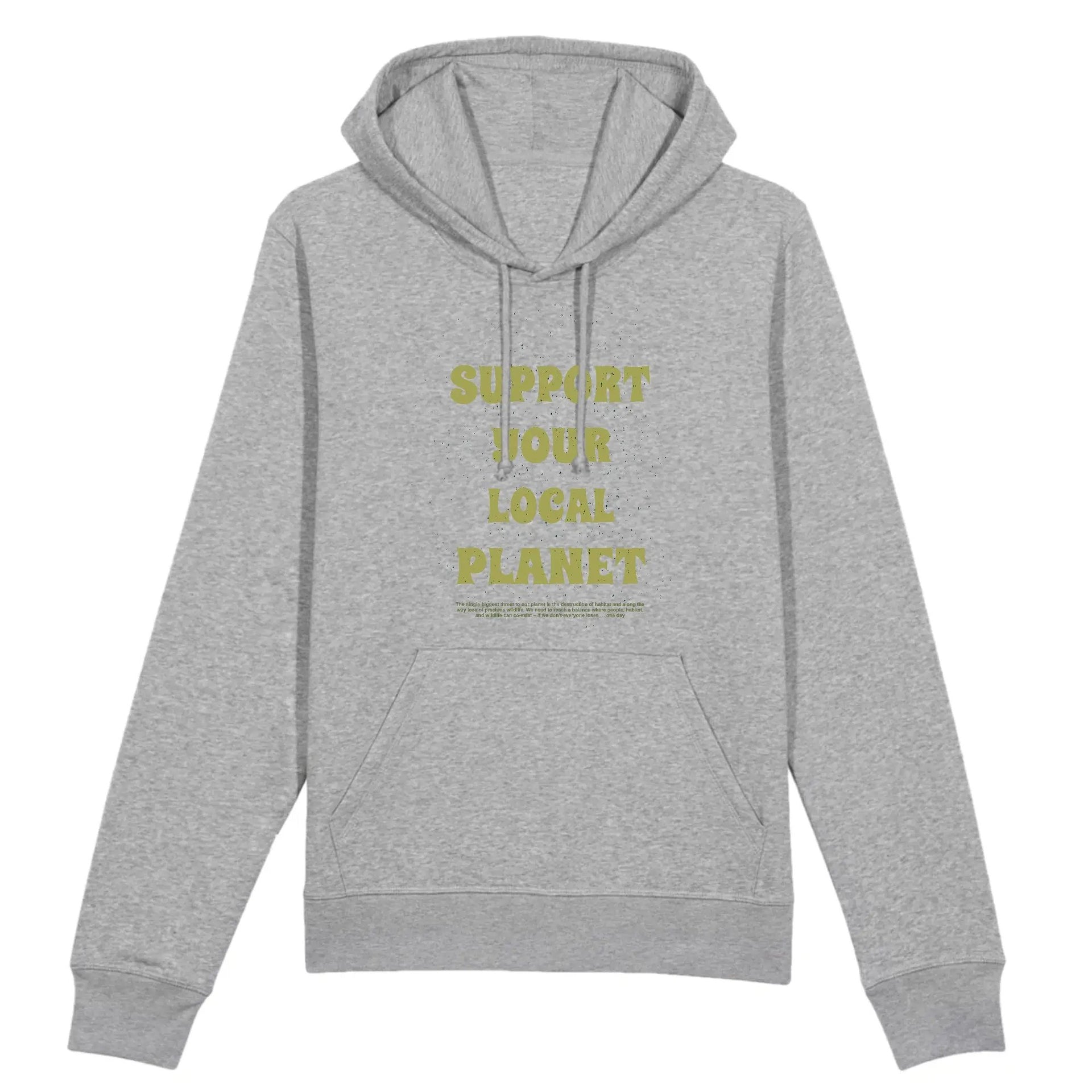 Grey eco friendly hoodie