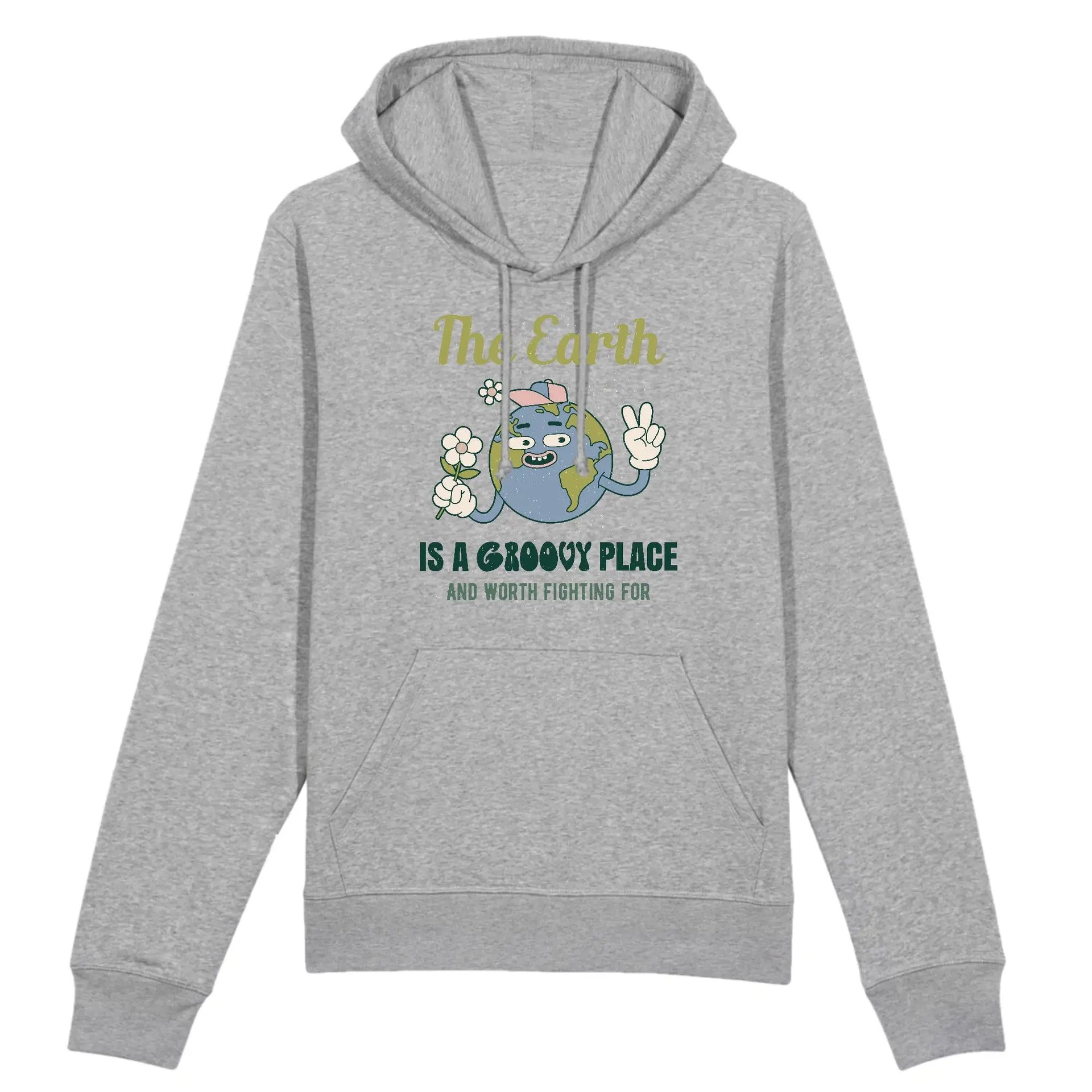 Grey eco friendly hoodie