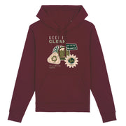 Cozy up in comfort with an eco-conscious hoodie.