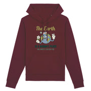 Maroon eco friendly hoodie