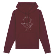 Maroon eco friendly hoodie