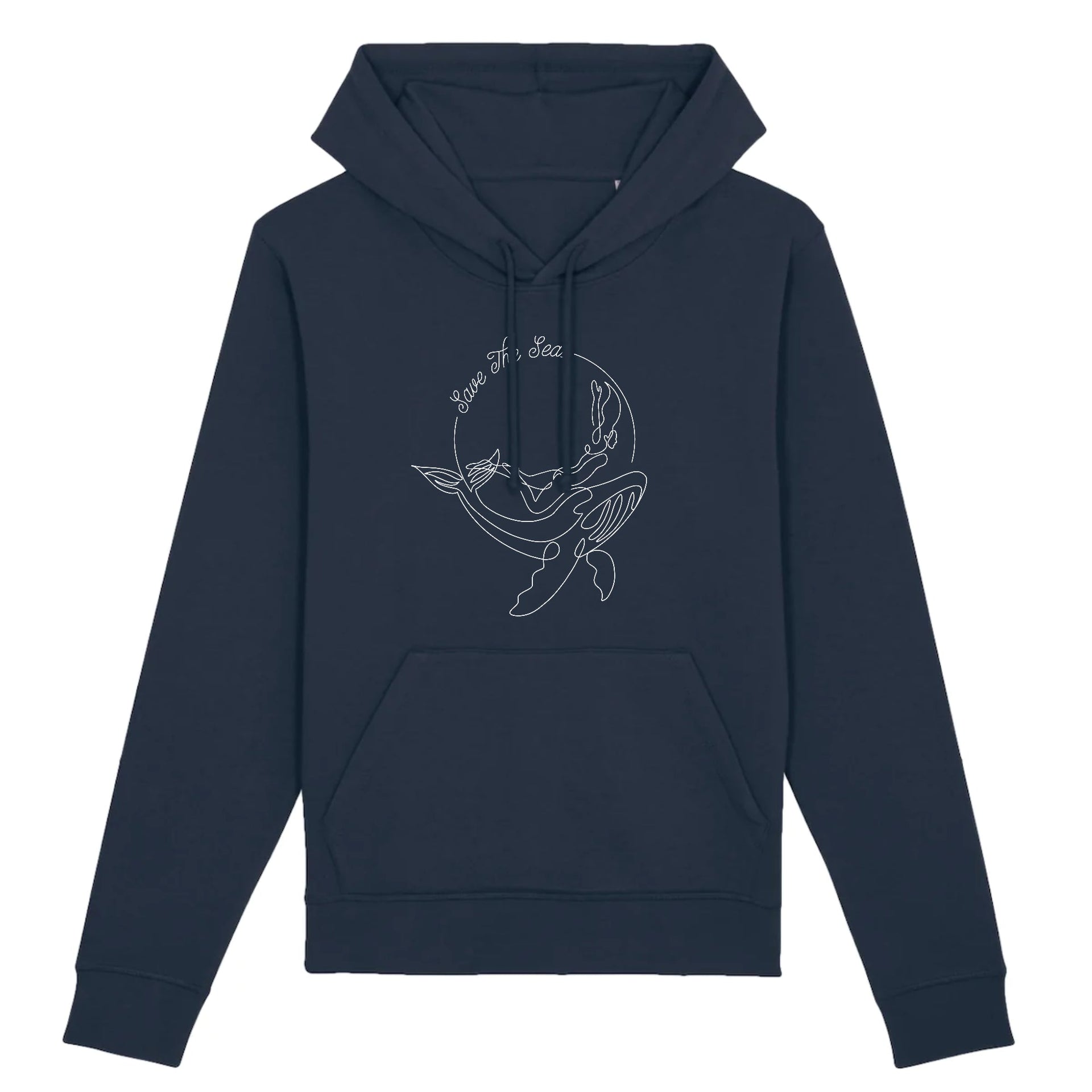 Navy eco friendly hoodie