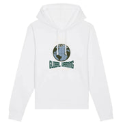 White eco friendly hoodie