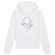 White eco friendly hoodie