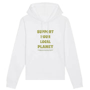 White eco friendly hoodie