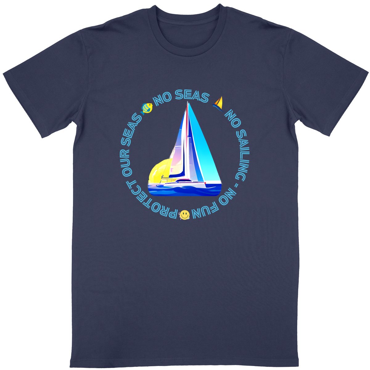 no sailing tshirt