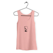 Feel the vibes woman's best organic cotton tank top