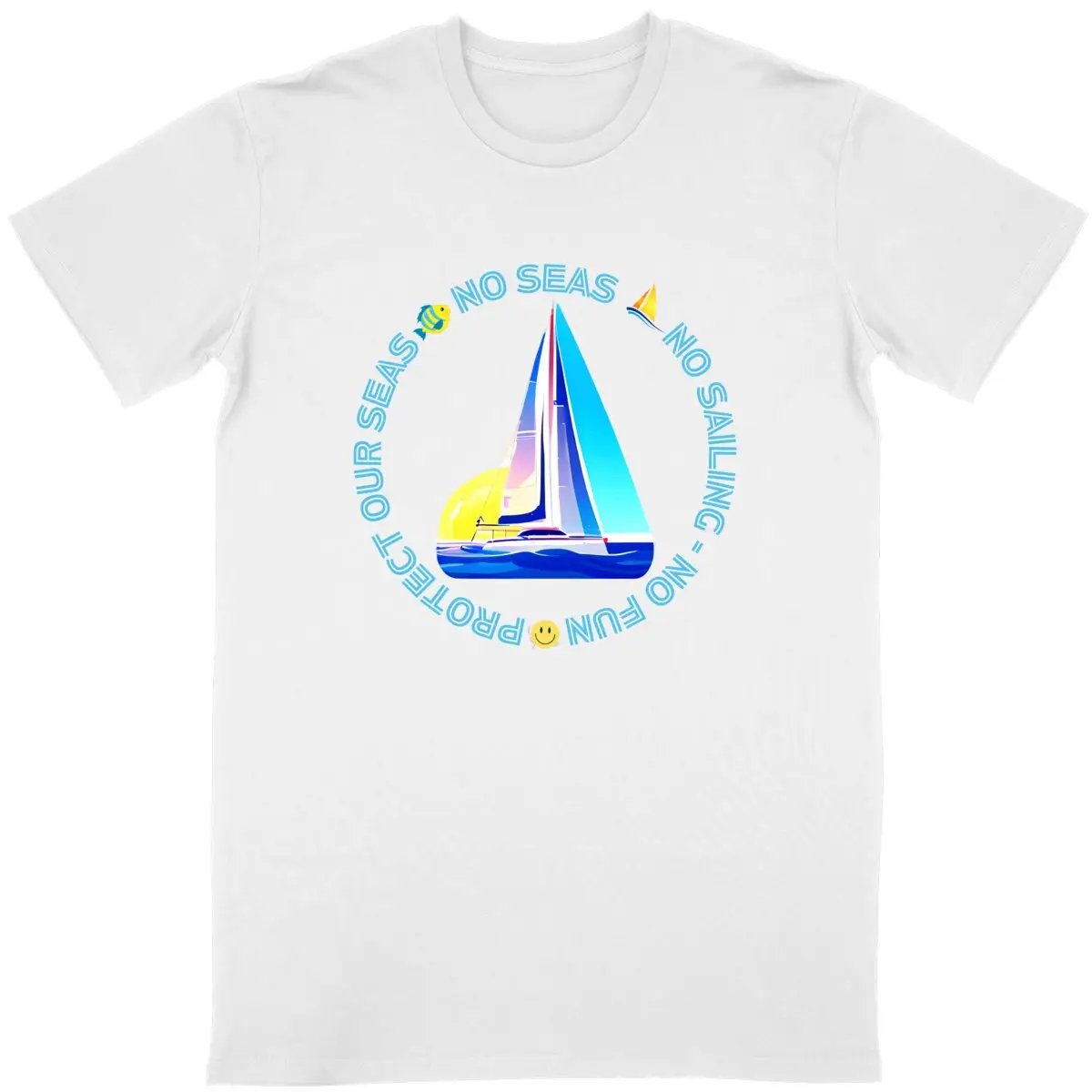 no sailing tshirt